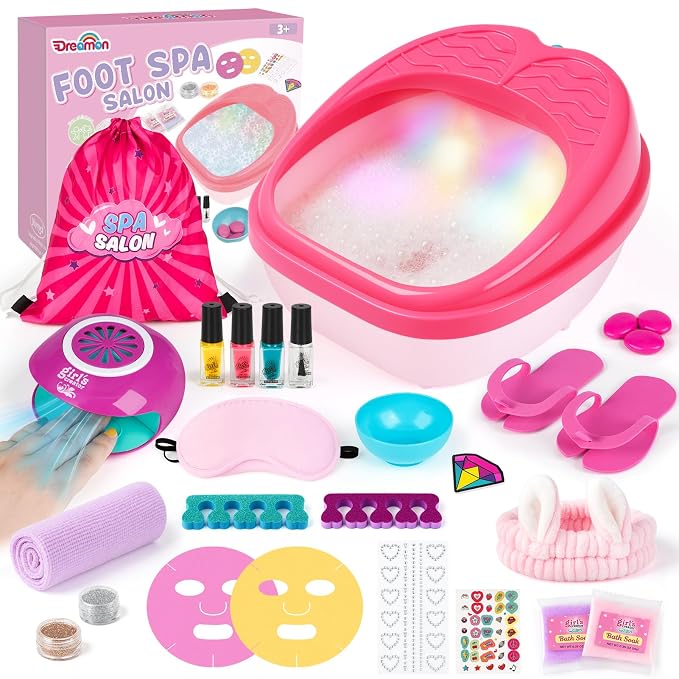 Dreamon Kids Foot Spa & Nail Kit Set by Dreamon