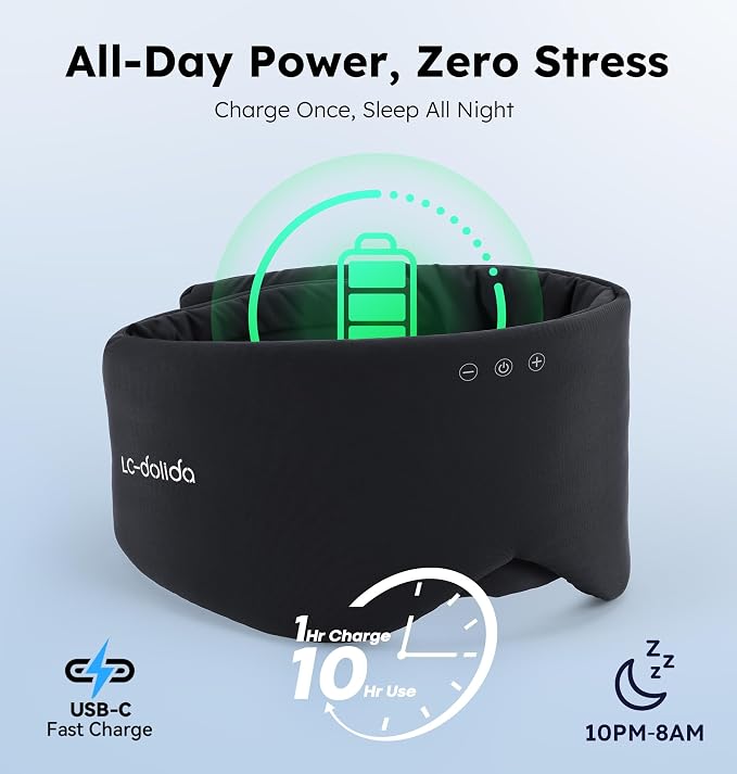 Luxury Bluetooth 5.4 Sleep Mask - Image 5