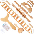 Xokocli 7-in-1 Wood Therapy Massage Tools Lymphatic Drainage Massager by Xokocli