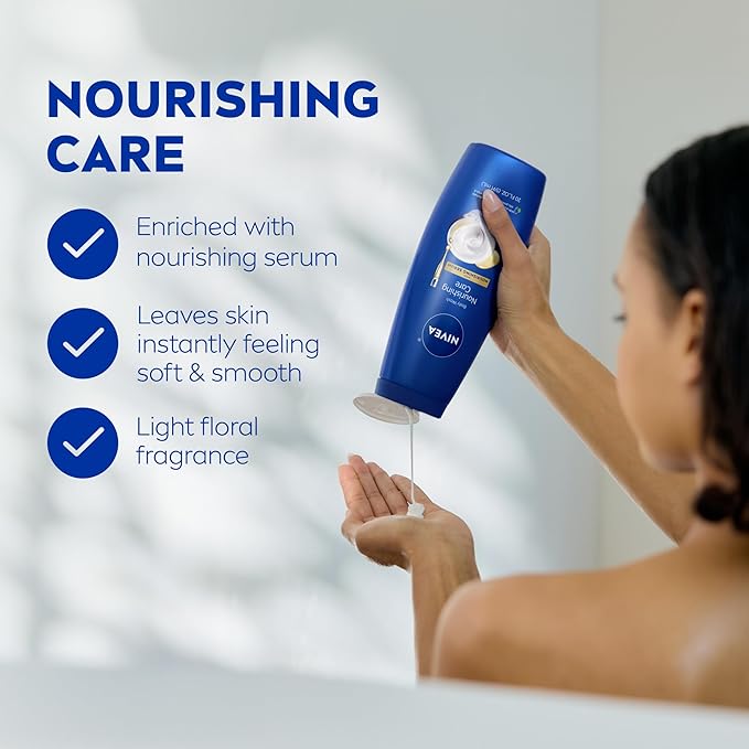 NIVEA Nourishing Care Body Wash - Image 3