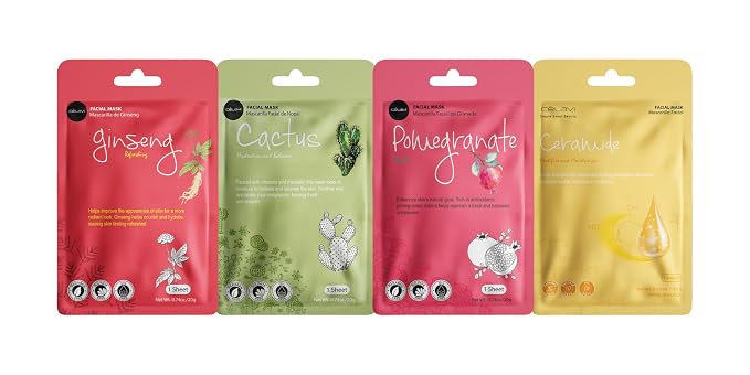 Celavi K-Beauty Skincare Essence Facial Face Mask Korea Skin Care Moisturizing - Image 3
