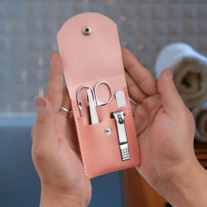 6 Sets Pack Travel Manicure Set Professional Nail Clipper Kit-5 Pieces - Image 2