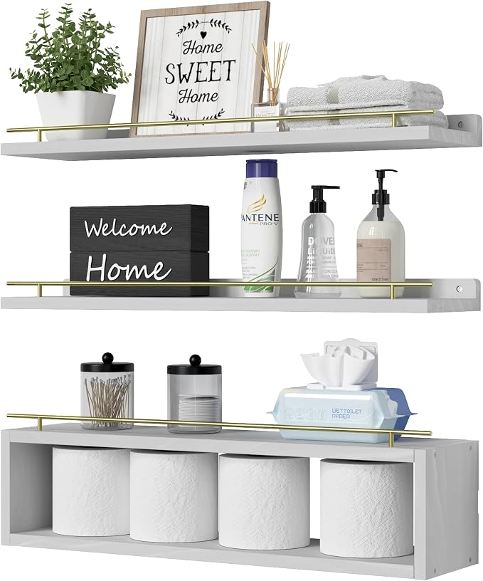 WOPITUES Floating Shelves for Wall 24 inch by WOPITUESOfficial