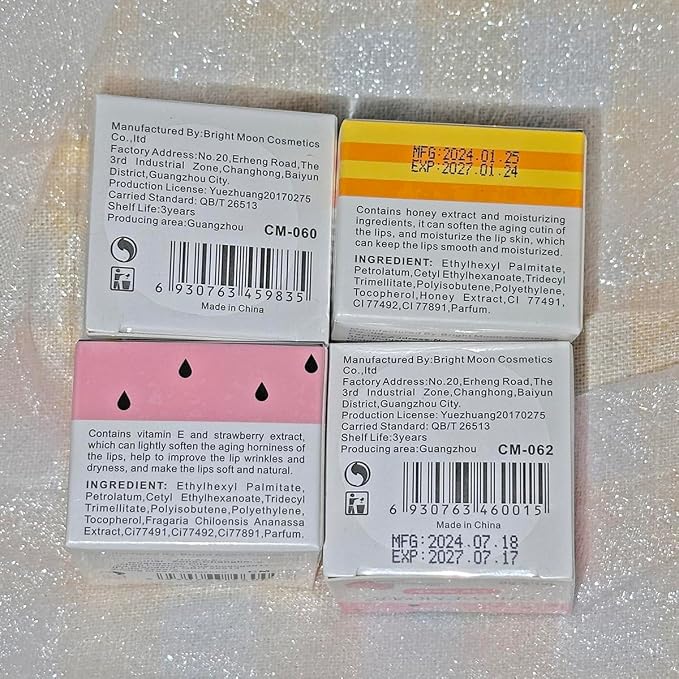 4 Packs Fruit Lip Balm, Moisturizing & Smoothing Lip, Hydrate Repair Prevent - Image 7