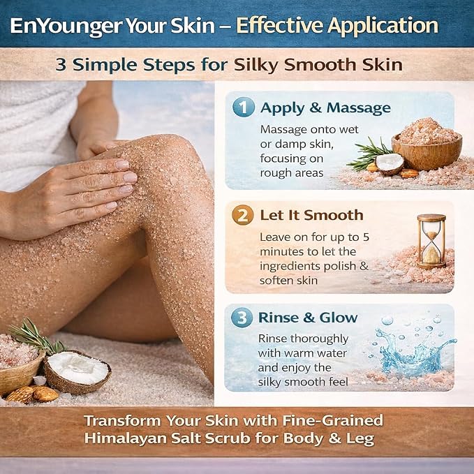 EnYounger™ 3-in-1 Fine-Grained Himalayan Salt Scrub - Image 5