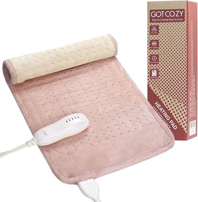 GOTCOZY Heating Pad for Back Pain Relief & Cramps, Electric Heating Pads for by EASYTOCHOOSEEASYTOLOVE