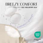 OLESILK Silk Sleep Eye Mask Blindfold - Image 2