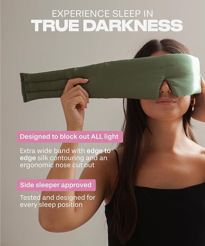 SUNDAYSILKS™ | Adjustable Silk Sleep Mask - Image 2