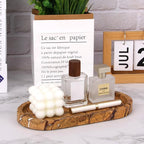 Natural Marble Tray Oval, Bathroom Vanity Tray - Image 6