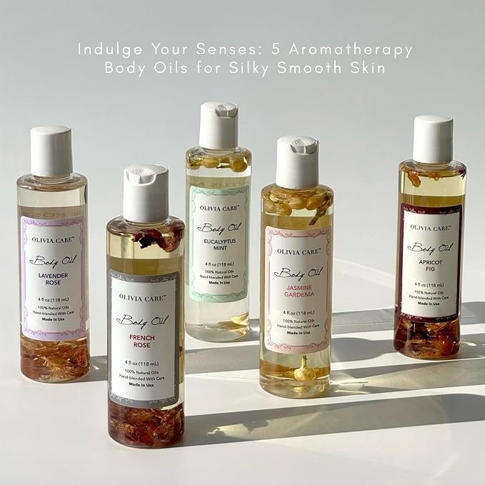 Olivia Care Body Oil Eucalyptus Mint Vegan & Natural | Hydrating & Moisturizing - Image 8