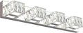 ZUZITO 4 Lights Bathroom Vanity Light by HOME