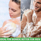 3 Packs Exfoliating Loofah Sponge Pads, Large 5”x 7”-100% Natural Luffa and - Image 7