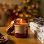 M&SENSE Teakwood Intense Scented Christmas Candle Gift, Aromatherapy Candle Set - Image 6
