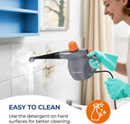 Steam Cleaner, Pressurized Handheld 13pcs Multi-Purpose Natural Deep Cleaning - Image 6
