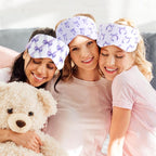 Cuffbow 6 Pack Plush Sleep Mask Set, Cute Plush Eye Masks - Image 6