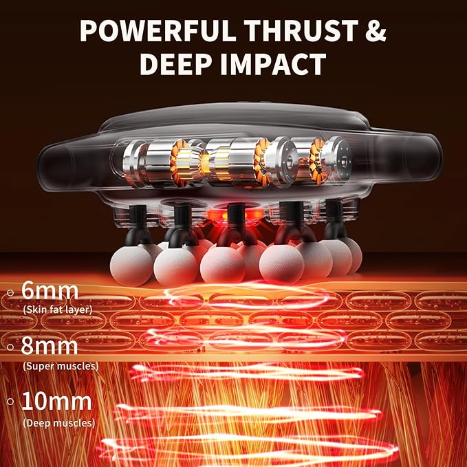 VTT 16 head massage gun deep tissue, Percussion Muscle Massager - Image 2