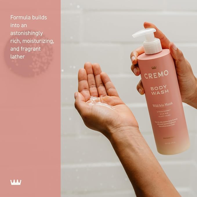 Cremo Wild Iris Musk Skin Moisturizing Body Wash - Image 4