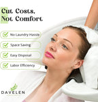 DAVELEN Disposable Large Luxury Towels Spa and Salon Quality Softness - Image 6