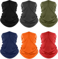 Fuinloth Neck Gaiter, 6 Pack Cooling UV Protection Bandana Face Mask Gator Scarf by fuinloth