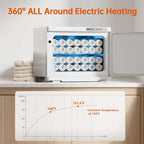 Hot Towel Warmer for Spa, 2-in-1 Thermostatic Towel Heater, 23L Large Capacity - Image 2