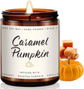 Auelife Fall Candle, Caramel Pumpkin Scented Candle – Fall Soy Candles by Auelife