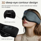 Sleep mask Headphones, 100% Blackout 3D Zero Eye Pressure Bluetooth Sleep mask - Image 3