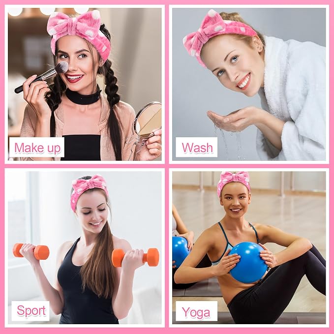 Tigeen 48 Pieces Spa Headband Bulk, Headband - Image 6