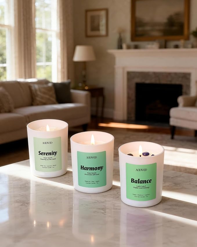 AOOVOO Calm Candles Set for Women - Image 5
