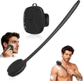Back Scrubber for Shower & Face Scrubber, Soft Body & Facial Cleansing Scrubber by -100SoftSilicone-