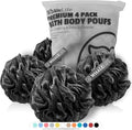 WhaleLife Loofah Bath Sponges by WhaleLife