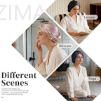 ZIMASILK 22Momme 100% Mulberry Silk Sleep Cap - Image 7