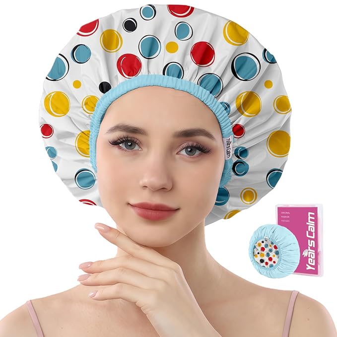 Years calm Waterproof Shower Cap by Yearscalm