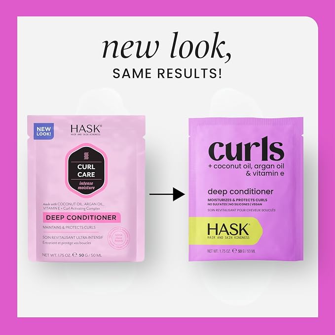 HASK CURL CARE Deep Conditioner Treatments - Image 2
