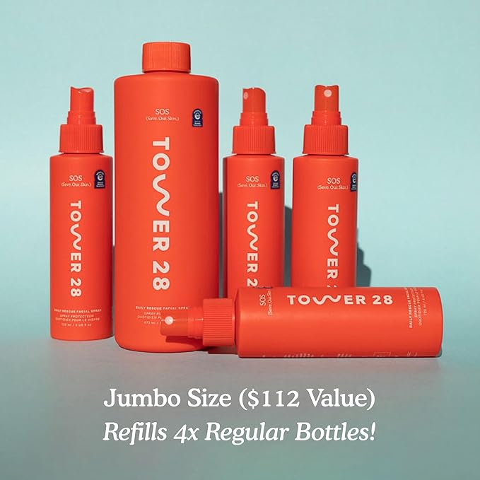Tower 28 Jumbo SOS Daily Rescue Facial Spray - Image 5