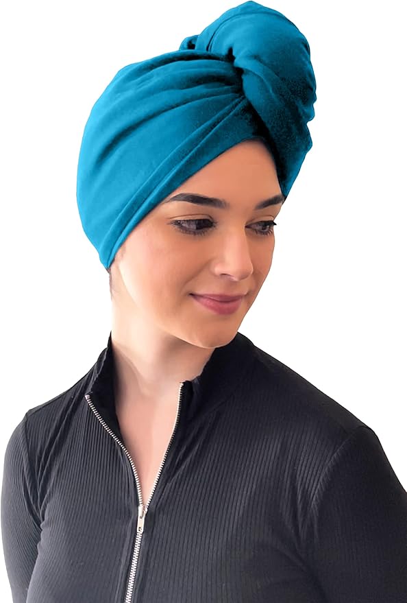 Elizabeth Roberts 100% Cotton T Shirt Hair Towel Wrap Plopping Essential Turban - Image 4