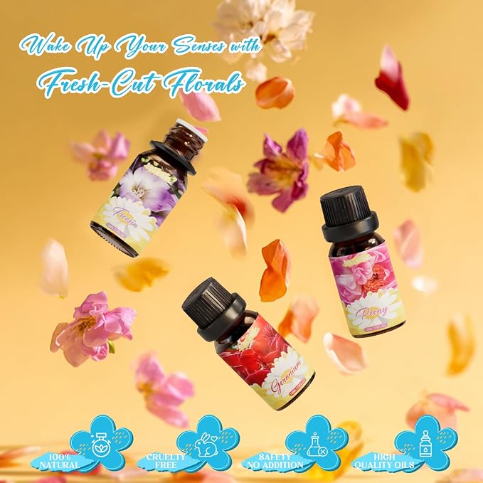 SALKING Essential Oils Gift Set, 100% Pure Fragrance Oil Aromatherapy Essential - Image 5