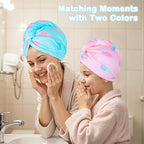 FIOBEE Microfiber Hair Towel Wrap - Image 2