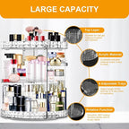 Makeup Organizer 360 Degree Rotating 7 Adjustable Layers Large Capacity - Image 4