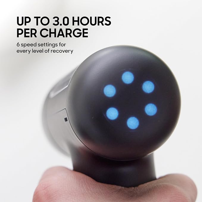 Sharper Image PowerBoost Circuit Massage Gun Deep Tissue Percussion Massager - Image 5