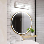 SineRise LED Modern Bathroom Vanity Light Fixtures, Matte White Modern Acrylic - Image 7