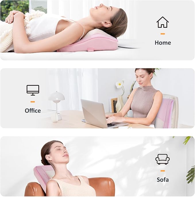 Boriwat Back Massager with Heat, Neck Massager - Image 8
