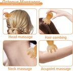 3Pcs Octopus Head Massager Comb Head Massages Tools Manual Acupressure Device - Image 5