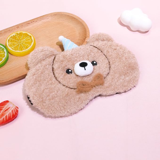 PERFECTSIGHT Sleep Eye Masks, Cute Sleep Eye Cover Lightweight Adjustable - Image 2