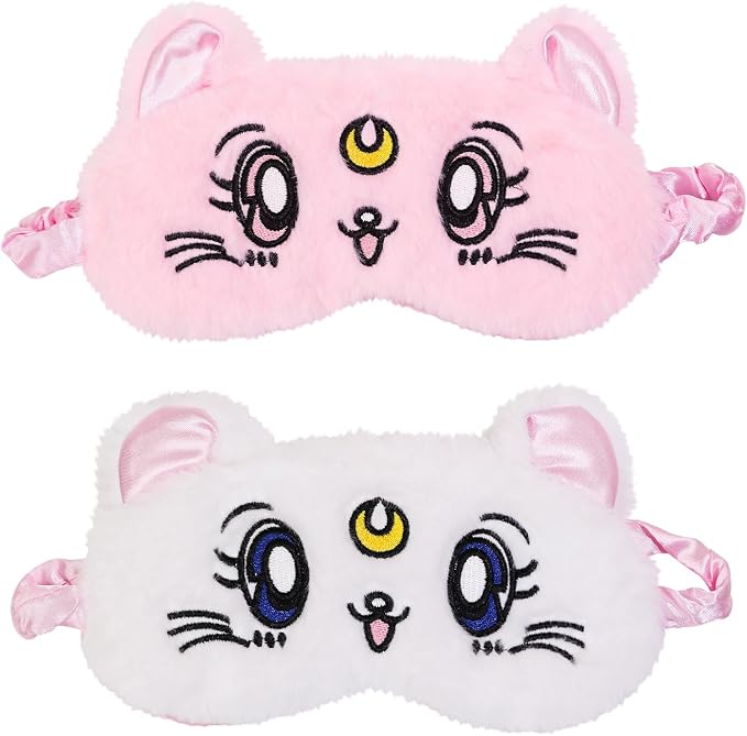 PERFECTSIGHT Sleep Eye Masks, Cute Cat Sleep Eye Cover Lightweight Adjustable by PERFECTSIGHT