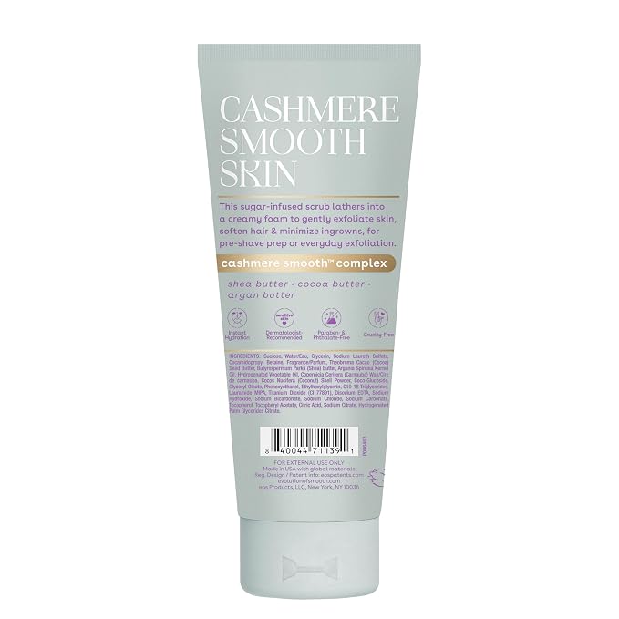 eos Cashmere Skin Collection Pre-Shave Scrub - Image 7