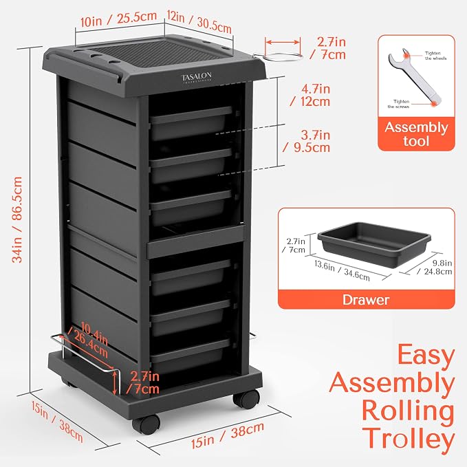 TASALON Salon Trolley - Image 5