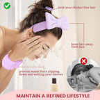 16 Pcs Skincare Headband Set, Face Washing Headband - Image 7