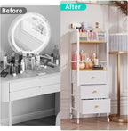 HapiRm Rolling Makeup Cart Organizer - Image 3