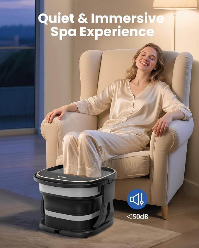 Puboo Collapsible Foot Spa Bath Massager - Image 7