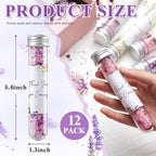 12 Pcs Aromatherapy Bath Salts Test Tube Bath Salts - Image 2